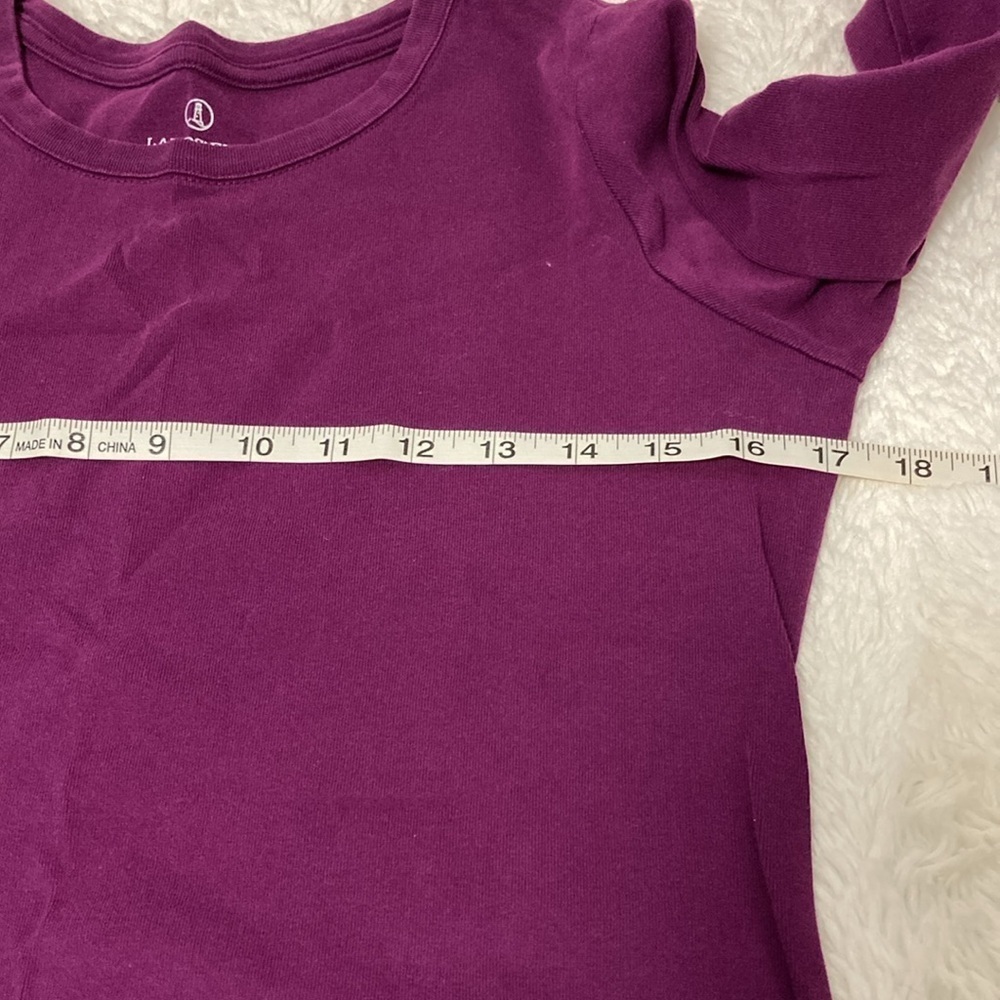 Land's Ended shaped long sleeve tshirt - Picture 3 of 5